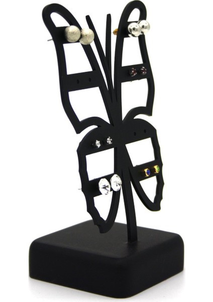 8'li Kelebek Metal Kuyumcu Vitrin Küpelik Takı Aksesuarı fiyatları