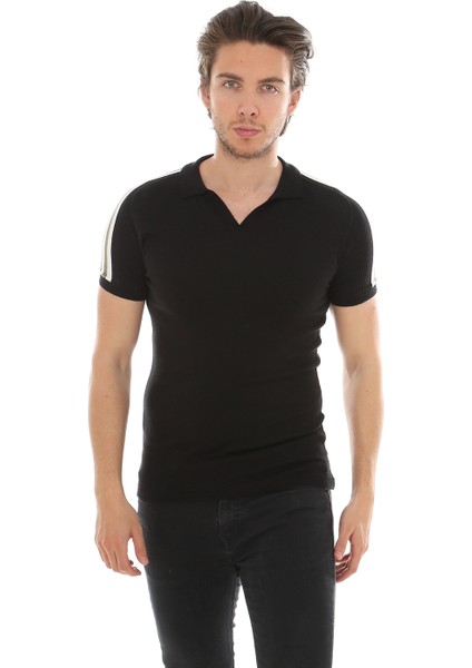 Lenasso Polo Yaka Triko T-Shirt