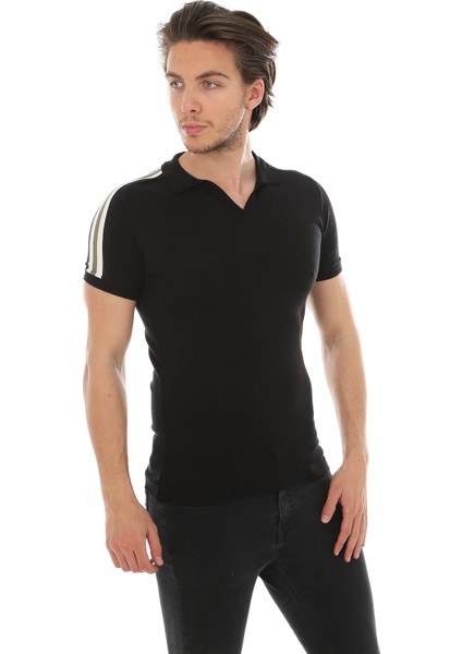 Lenasso Polo Yaka Triko T-Shirt