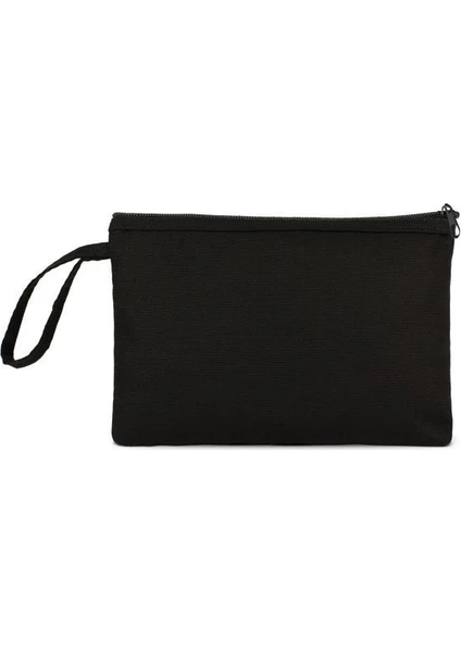 Çınar Bez Çanta Siyah Clutch Çanta