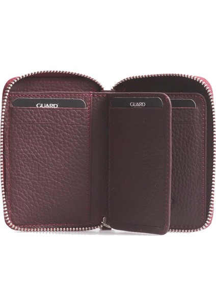 Mini Fermuarlı Cüzdan / 796 - Bordo