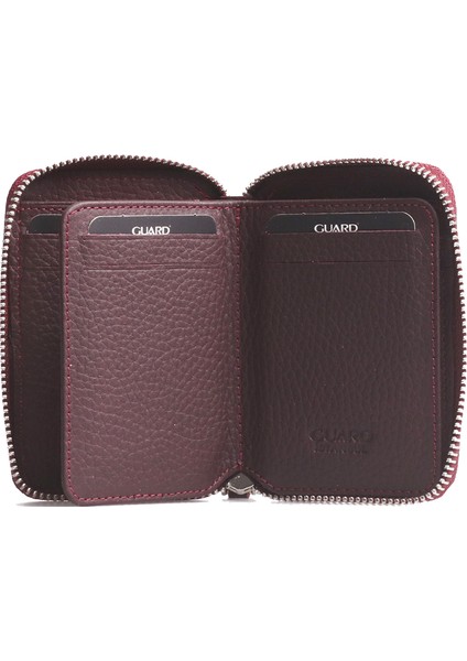 Mini Fermuarlı Cüzdan / 796 - Bordo
