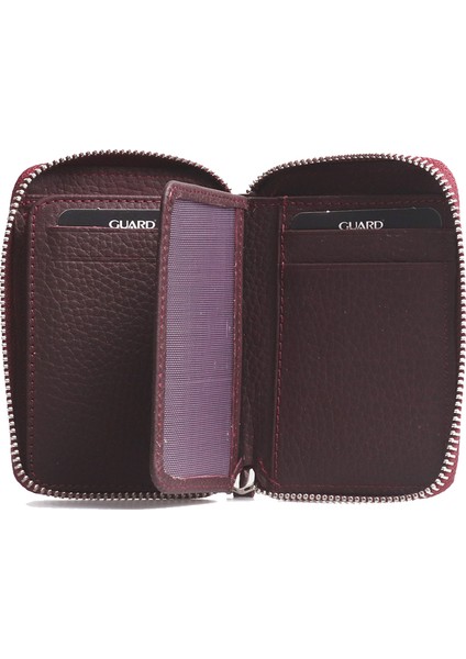 Mini Fermuarlı Cüzdan / 796 - Bordo