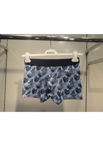Mavi Compact Yaprak Empirme Boxer
