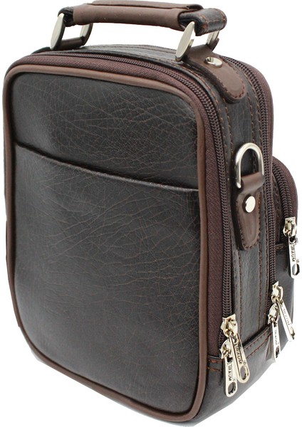 023 Kasalı Erkek El ve Omuz Askılı Çanta Kahve fiyatları