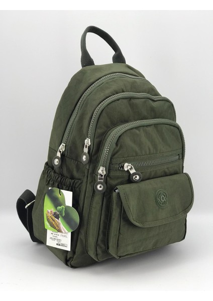 Mega 255 255 Krinkıl Kumaş Sırt Çantası Yeşil modelleri