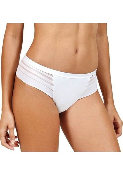 Alegra 22139 Kadın Beyaz Brazilian String Kulot