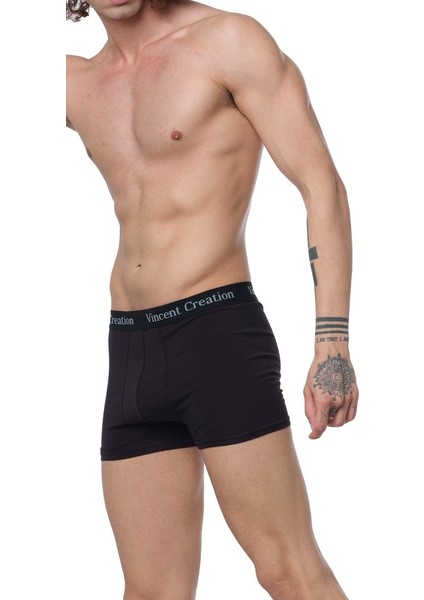 Erkek Boxer 6'lı Ekonomik Paket Çok Renkli L