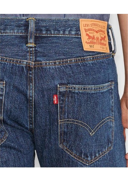 501® Original Fit Erkek Jean Pantolon-Stonewash 80684