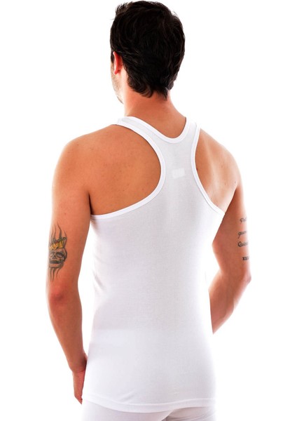 6 Adet Erkek 0118 Spor Atlet Beyaz