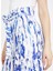 Batik Desenli Keten Flare Pantolon 5