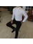 Italyan Kesim Slim Fit Erkek Küçük Yaka Gömlek Beyaz T4800 4