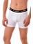 3 Adet Elit 1252 Erkek Modal Elasthan Boxer Beyaz 1