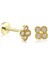 Yapar Jewellery 14 Ayar Altın Yonca Tragus Piercing 1