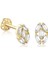 Yapar Jewellery 14 Ayar Altın Bagetli Tragus Piercing 1