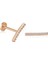 Yapar Jewellery 14 Ayar Altın Taşlı Bar Kulak Piercing 1