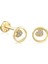 Yapar Jewellery 14 Ayar Altın Halka Kalp Kulak Piercing 1