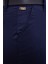 Kadın Lacivert Dokuma Bermuda Capri 50218470-VR033 4