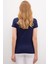 Kadın Lacivert T-Shirt 50220589-VR033 4