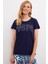 Kadın Lacivert T-Shirt 50219882-VR033 1