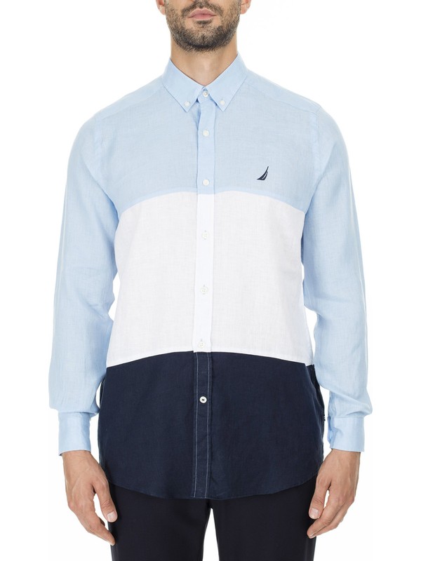 Nautica Erkek Slim Fit Gomlek W71564 4yj Gumruk Deposu