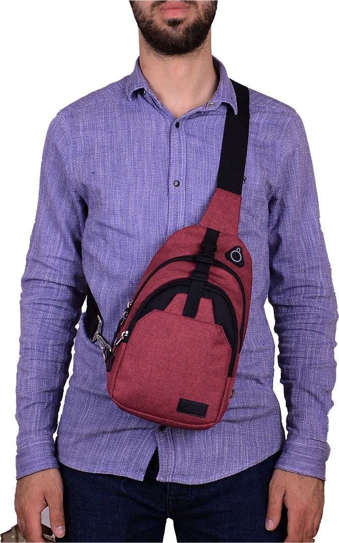 Strong Bag Strong Çapraz Askılı Göğüs ve Sırt Çantası Günlük Body Bag Çanta STR07