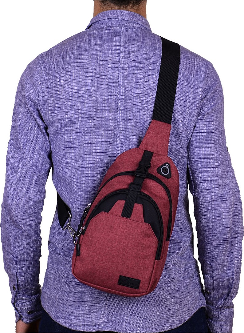 Strong Bag Strong Çapraz Askılı Göğüs ve Sırt Çantası Günlük Body Bag Çanta STR07 görsel 5