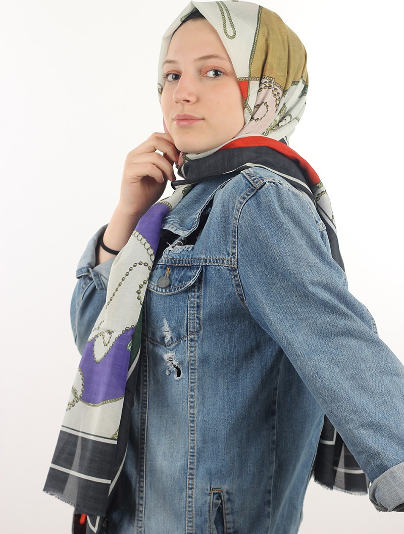 Aker Ipek Koton Etol Şal 8088777