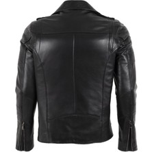 By Motto Aragorn Erkek  Motorcu Deri Mont