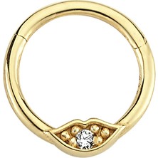 Altın Sepeti Altın Dudak Modeli Piercing