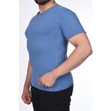 Çyk Suprem Kısa Kol  Pis Dikiş Slimfit Düz T-Shirt