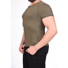 Çyk Suprem Kısa Kol  Pis Dikiş Slimfit Düz T-Shirt