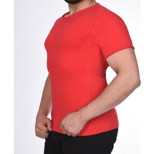 Çyk Suprem Kısa Kol  Pis Dikiş Slimfit Düz T-Shirt
