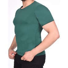 Çyk Suprem Kısa Kol  Pis Dikiş Slimfit Düz T-Shirt