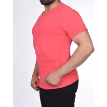 Çyk Suprem Kısa Kol  Pis Dikiş Slimfit Düz T-Shirt