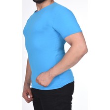 Çyk Suprem Kısa Kol  Pis Dikiş Slimfit Düz T-Shirt
