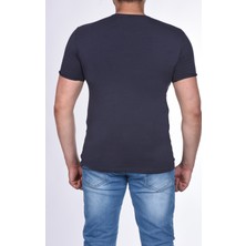 Çyk Suprem Kısa Kol  Pis Dikiş Slimfit Düz T-Shirt