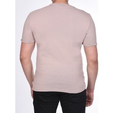 Çyk Suprem Kısa Kol  Pis Dikiş Slimfit Düz T-Shirt