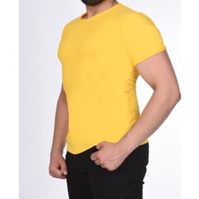 Çyk Suprem Kısa Kol  Pis Dikiş Slimfit Düz T-Shirt