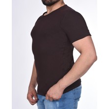 Çyk Suprem Kısa Kol  Pis Dikiş Slimfit Düz T-Shirt