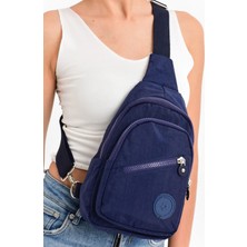 Lederax Ld51 Krinkıl Kumaş Çift Taraf Askılı Göğüs Çantası Bodybag