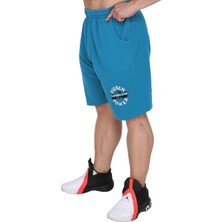 Big Sam Pamuklu Mavi Şort 1397