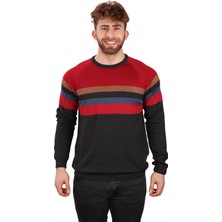 Alexander Gardi Bisiklet Yaka Çizgili Kazak