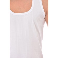 Tutku 6 Adet  0101  Erkek Penye Atlet Beyaz