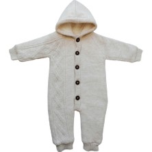 Puppis Baby Kapşonlu Welsoft Triko Tulum