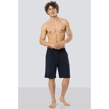 Cacharel Lacivert Modal Bermuda Şort 2172