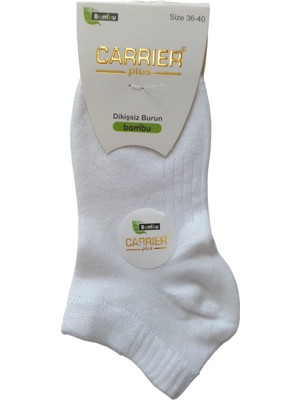 Carrier Plus Kadın Bambu Patik Çorap 12 Çift