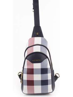 Silver Polo Silver  Polo Kadın Bel Çantası Beyaz - Laci NV959