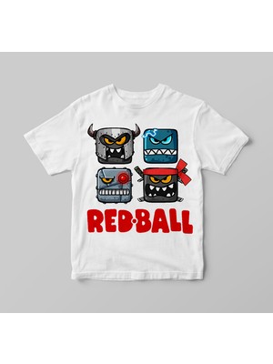 Nrage Red Ball Bads Erkek Çocuk Tshirt