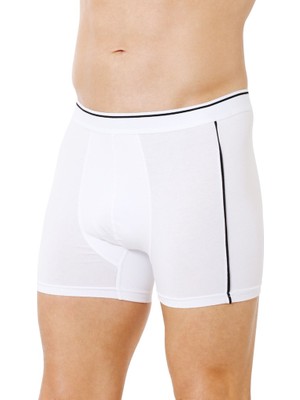 Özkan 11314 Erkek Biyeli Likralı Süprem Boxer